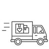 Delivery Van Line Graphic