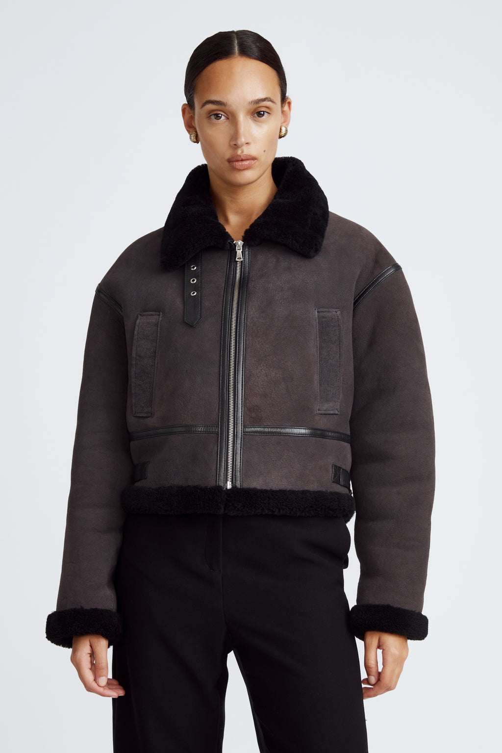 Shearling Aviator Jacket