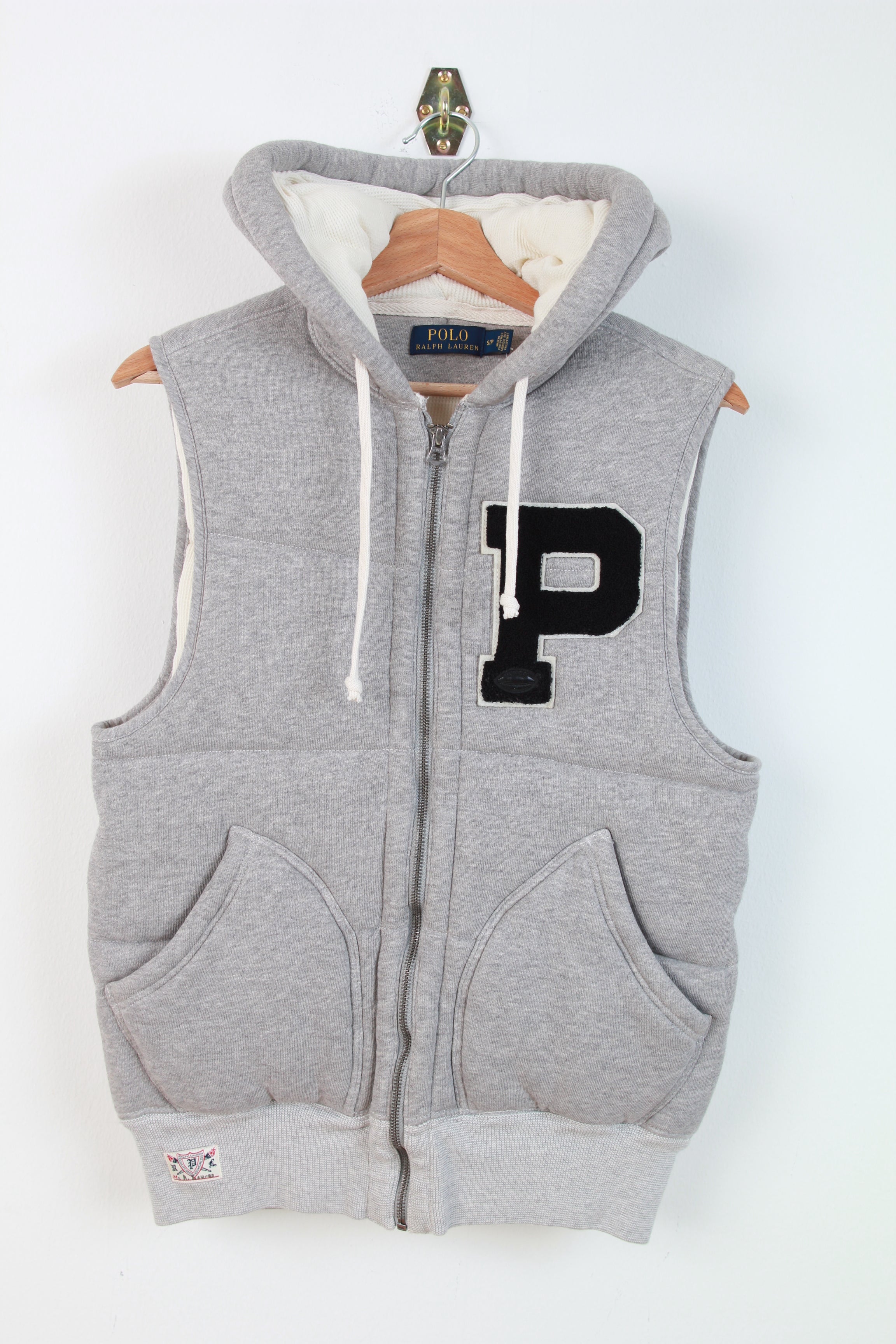 ralph lauren grey vest