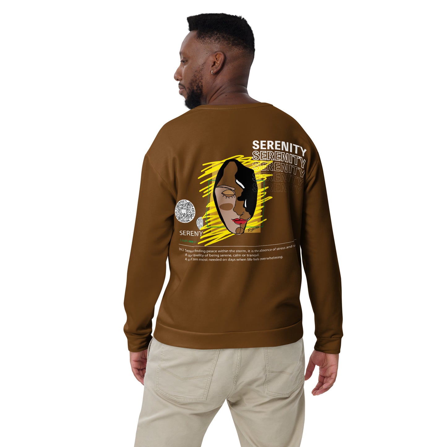 SERENITY Art Nude Unisex Sweatshirt