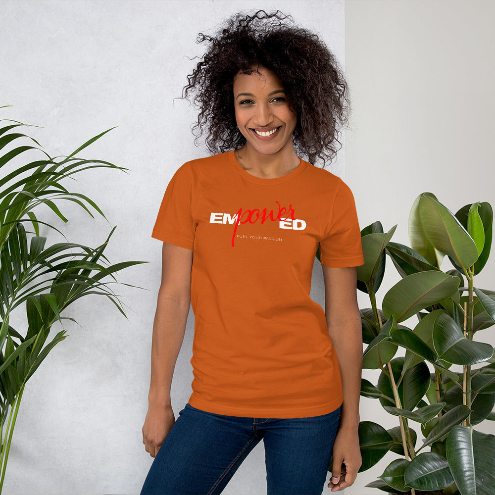 Slogan Word Art Unisex t-shirt - Empowered