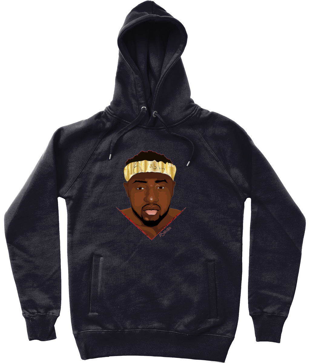 flyersetcinc Warrior African King Trendy Unisex Pullover Hoodie