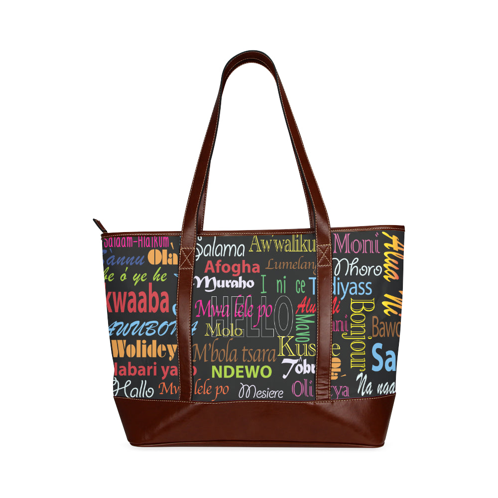 flyersetcinc Hello Print Tote