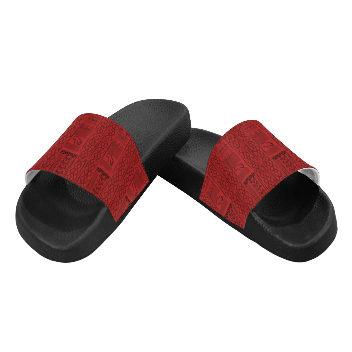 flyersetcinc Tribal Print Unisex Slides