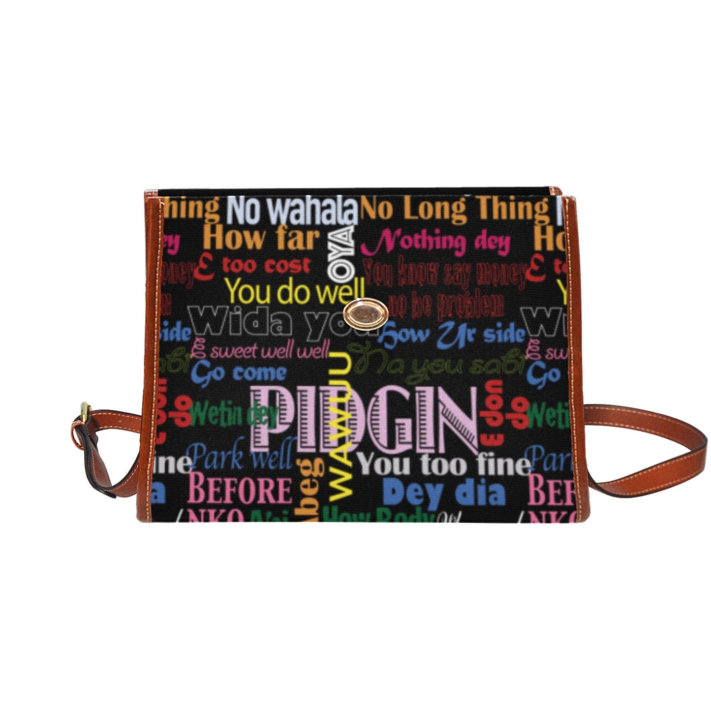 flyersetcinc Pidgin Print Satchel