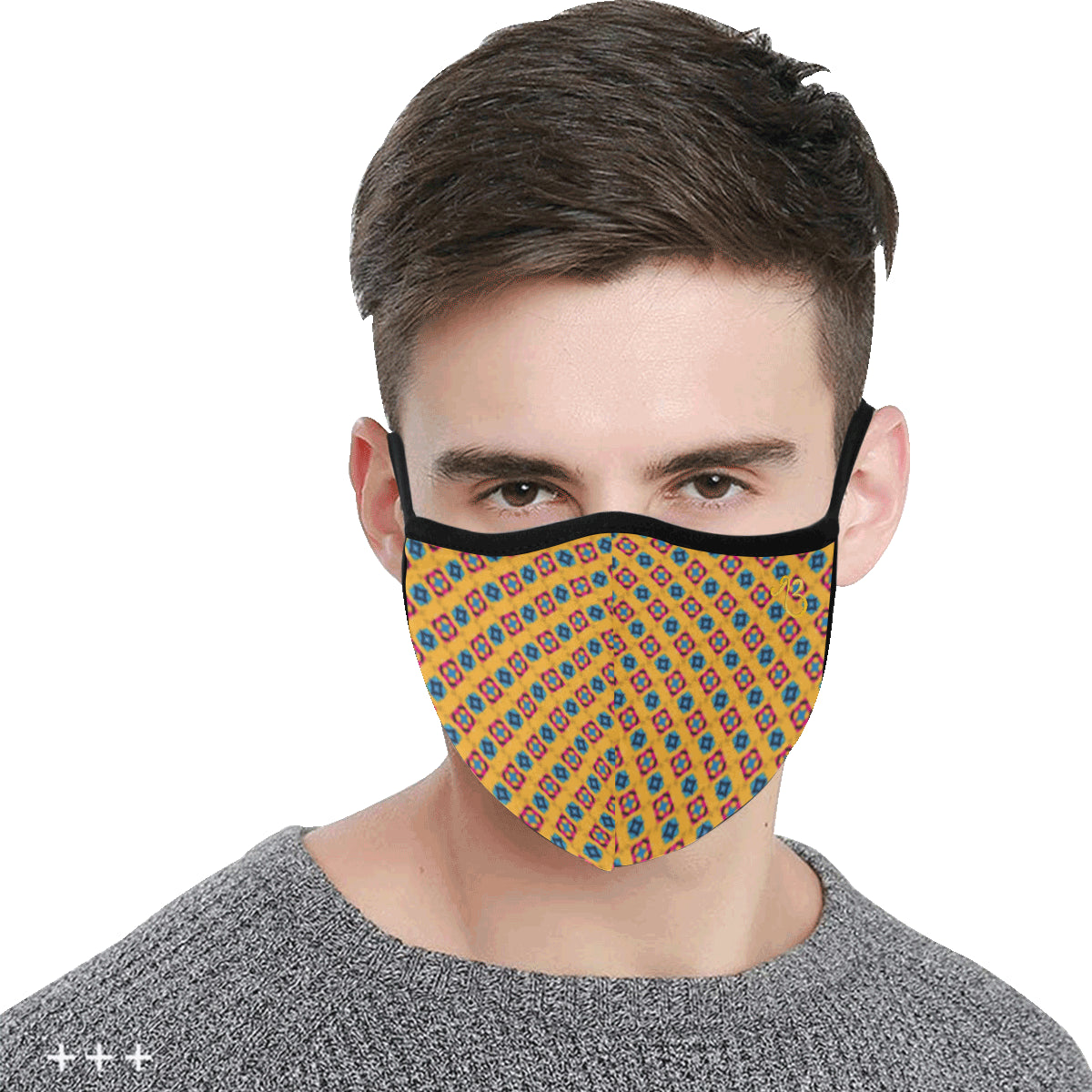 Alternate Print Cotton Fabric Face Mask with filter slot (30 Filters Included) - Non-medical use