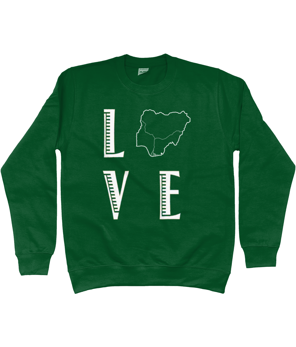 Love Naija Unisex Sweatshirt