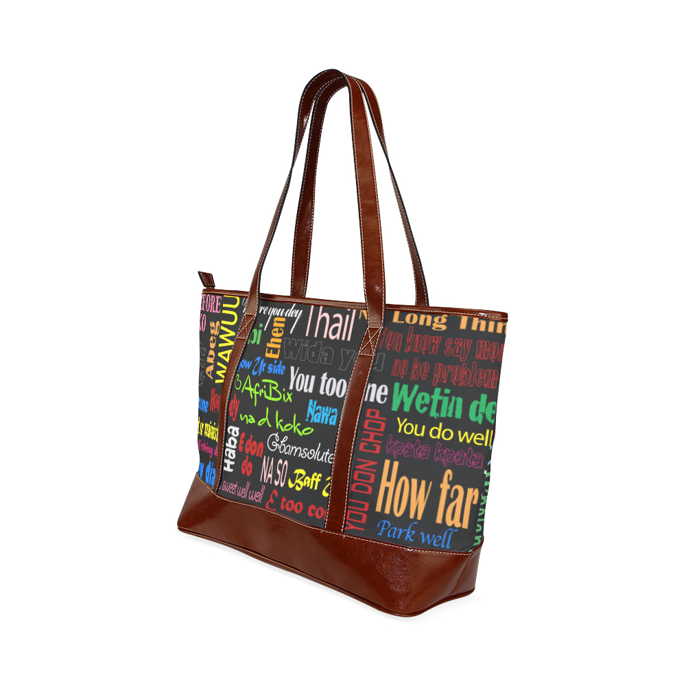 flyersetcinc Hello & Pidgin Print Tote Bag