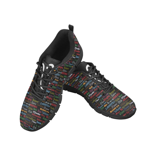 Hello Print Men's Trainers - black