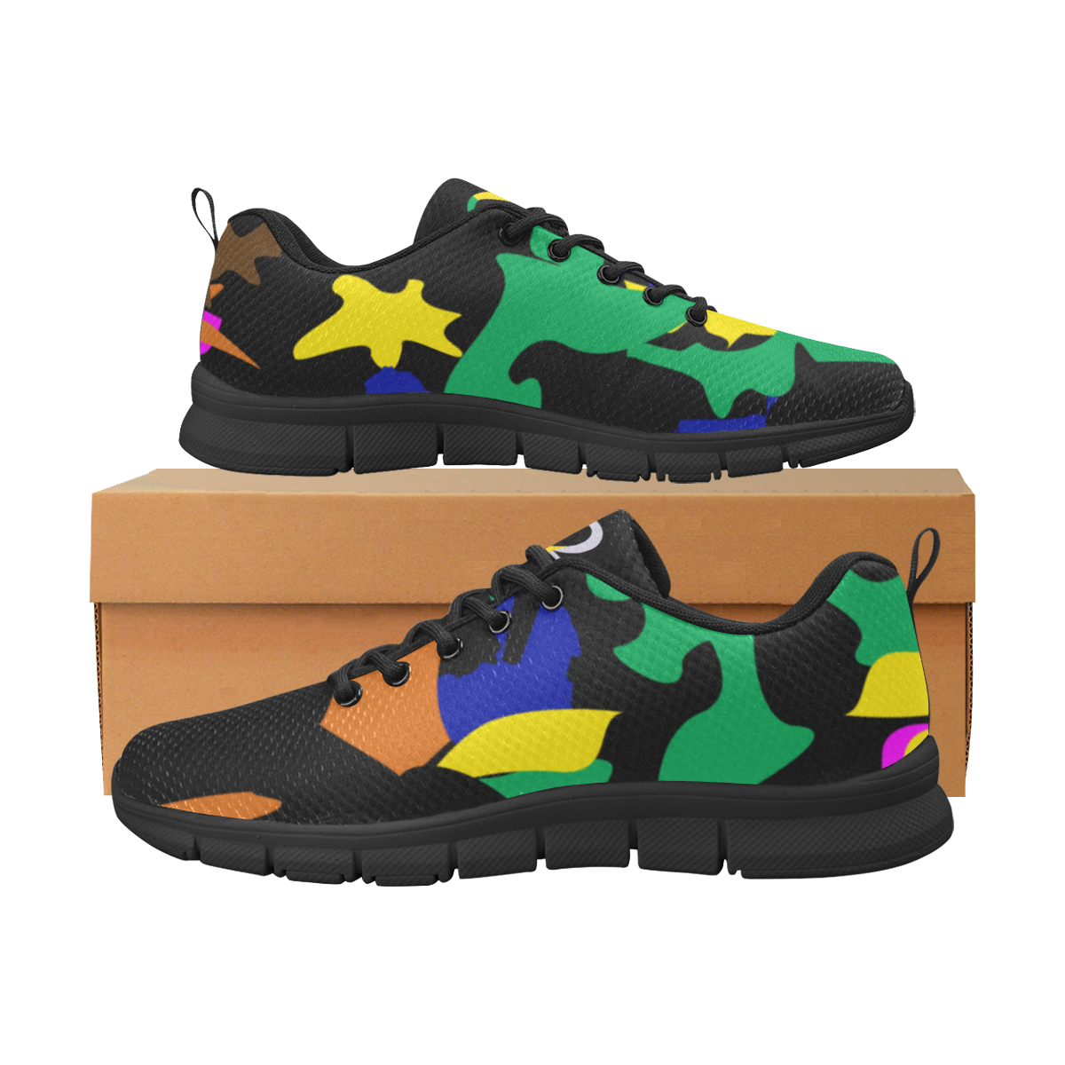 flyersetcinc Camo Mens Trainers