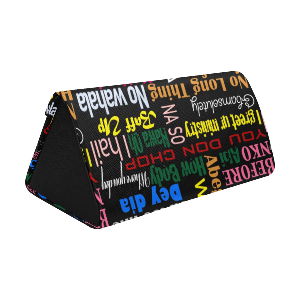 flyersetcinc Pidgin Print Foldable Glasses Case