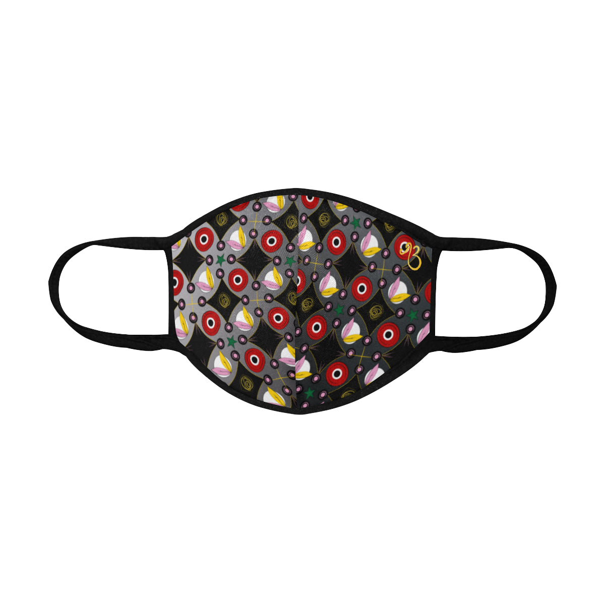 Inception Print Cotton Fabric Face Mask with filter slot (30 Filters Included) - Non-medical use