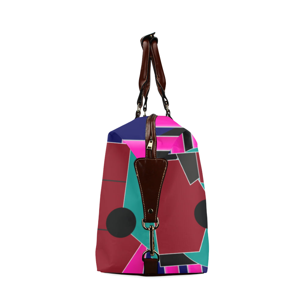 flyersetcinc Plum Gallery Travel Bag