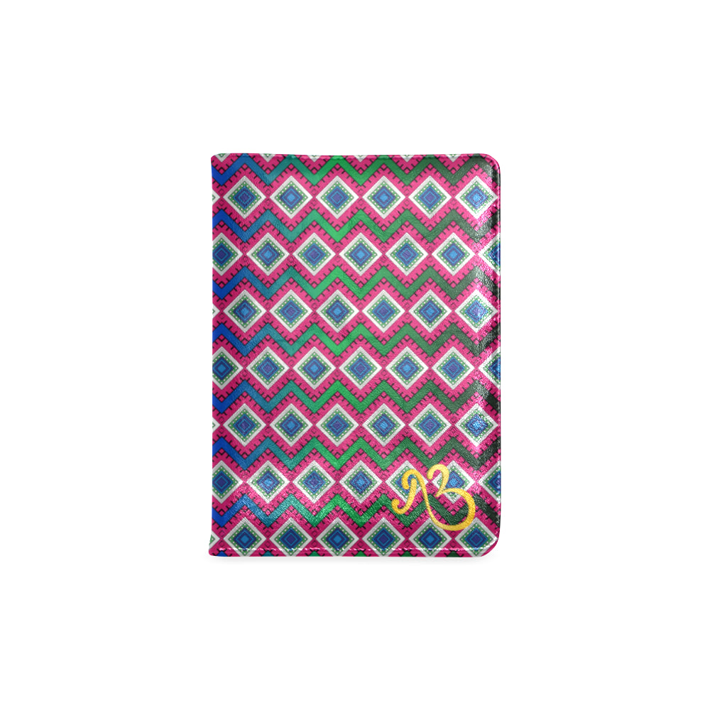 flyersetcinc Quadrangle Print A5 Leatherette Notebook