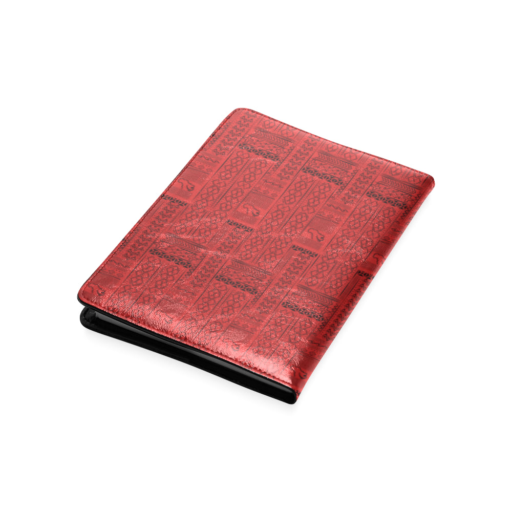 flyersetcinc Tribal Print A5 Leatherette Notebook