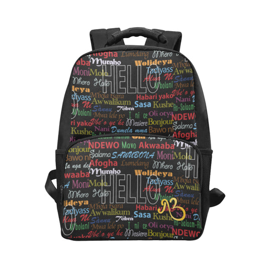 flyersetcinc Hello Print Classic Backpack