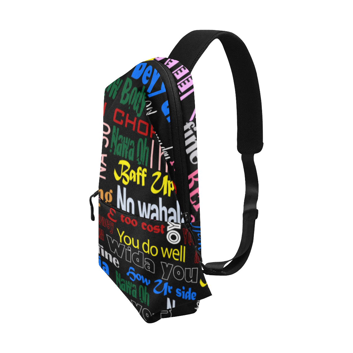 flyersetcinc Pidgin Print Chest Bag