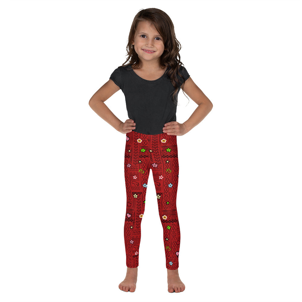 Tribal Print Celebration Kid's Leggings