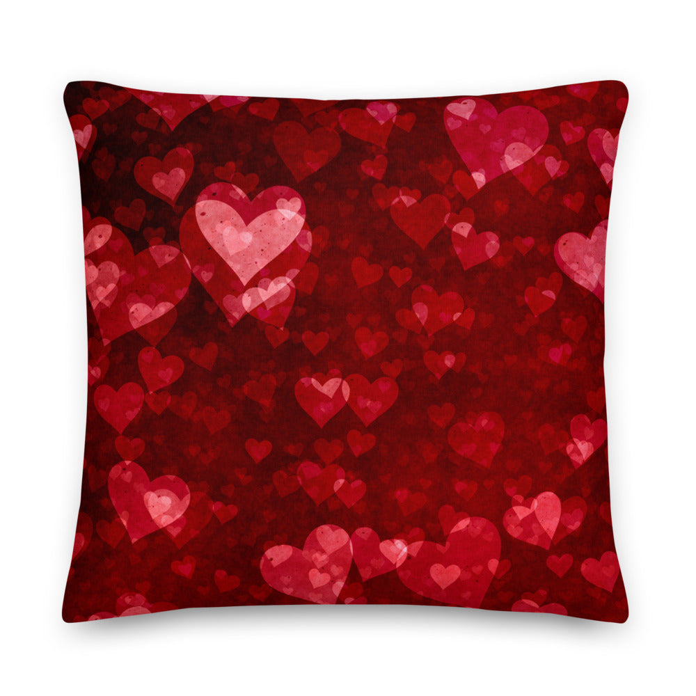 My Heart Beats for You Premium Throw Pillow