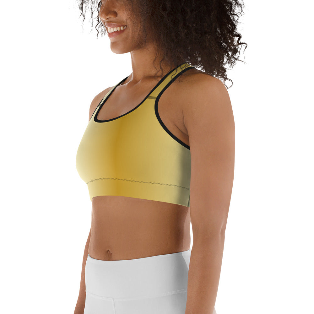 Gold Heritage Sports Bra