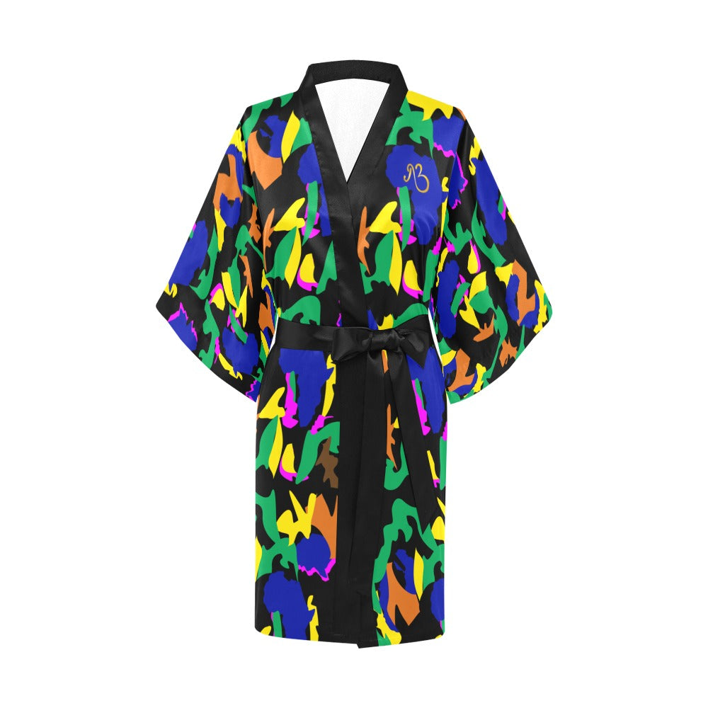 flyersetcinc Camouflage Kimono Robe Coverup
