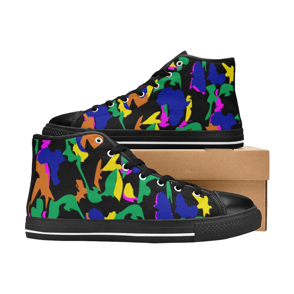 flyersetcinc Camo Women's Hightop Canvas