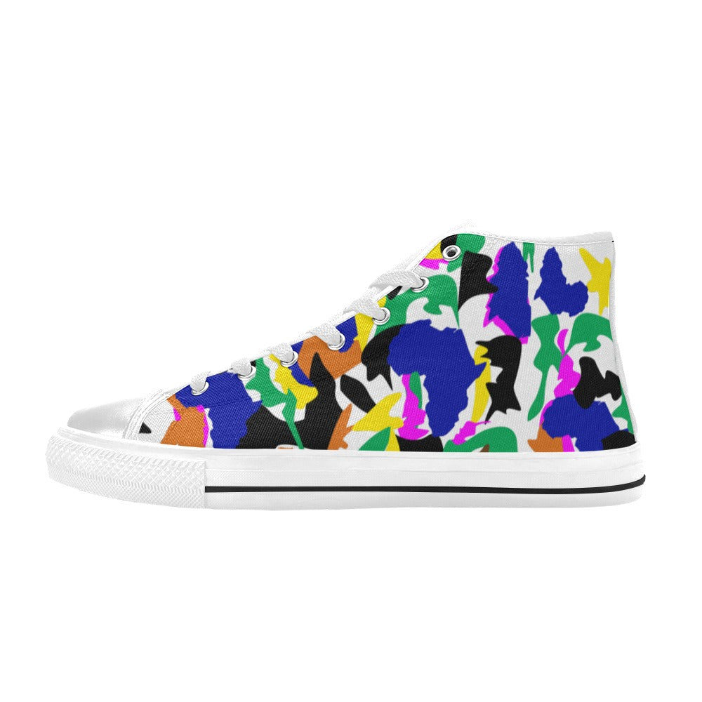 flyersetcinc Camo Women's Hightop Canvas