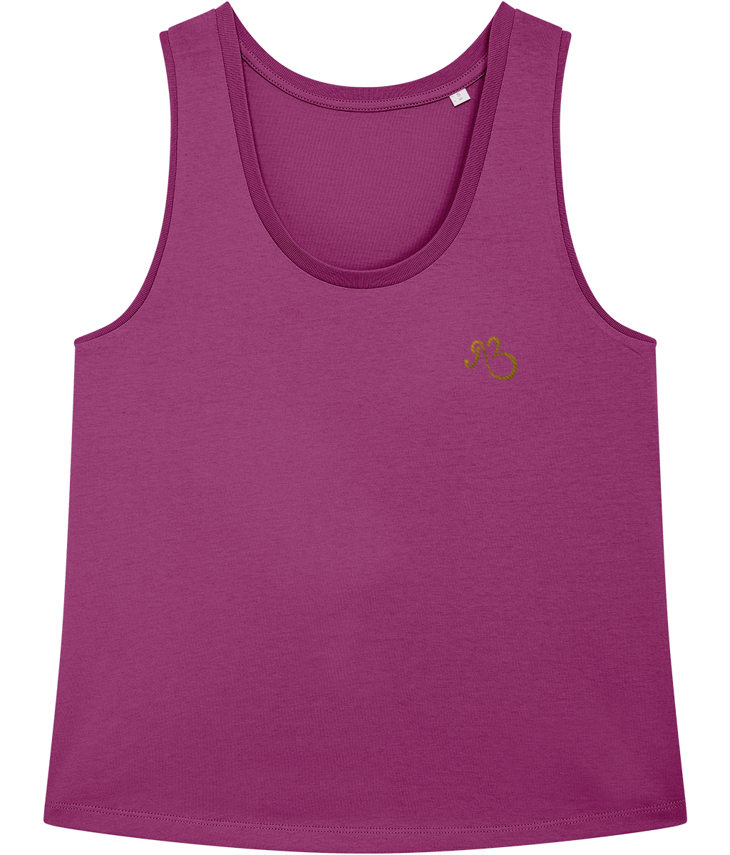 flyersetcinc Classic Embroidered Tank Tap