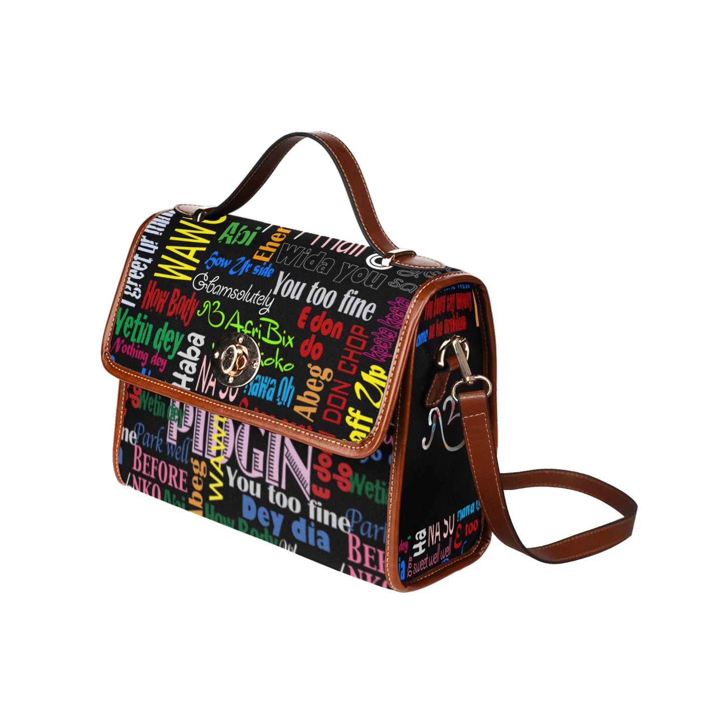 flyersetcinc Pidgin Print Satchel