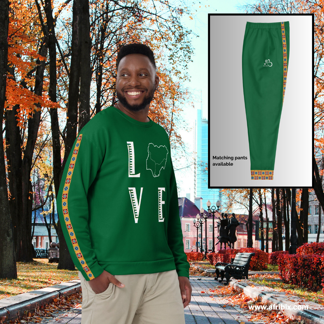 I Love Naija Unisex Sweatshirt