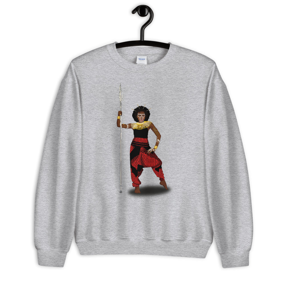 flyersetcinc Warrior African Queen Comfortable Unisex Sweatshirt