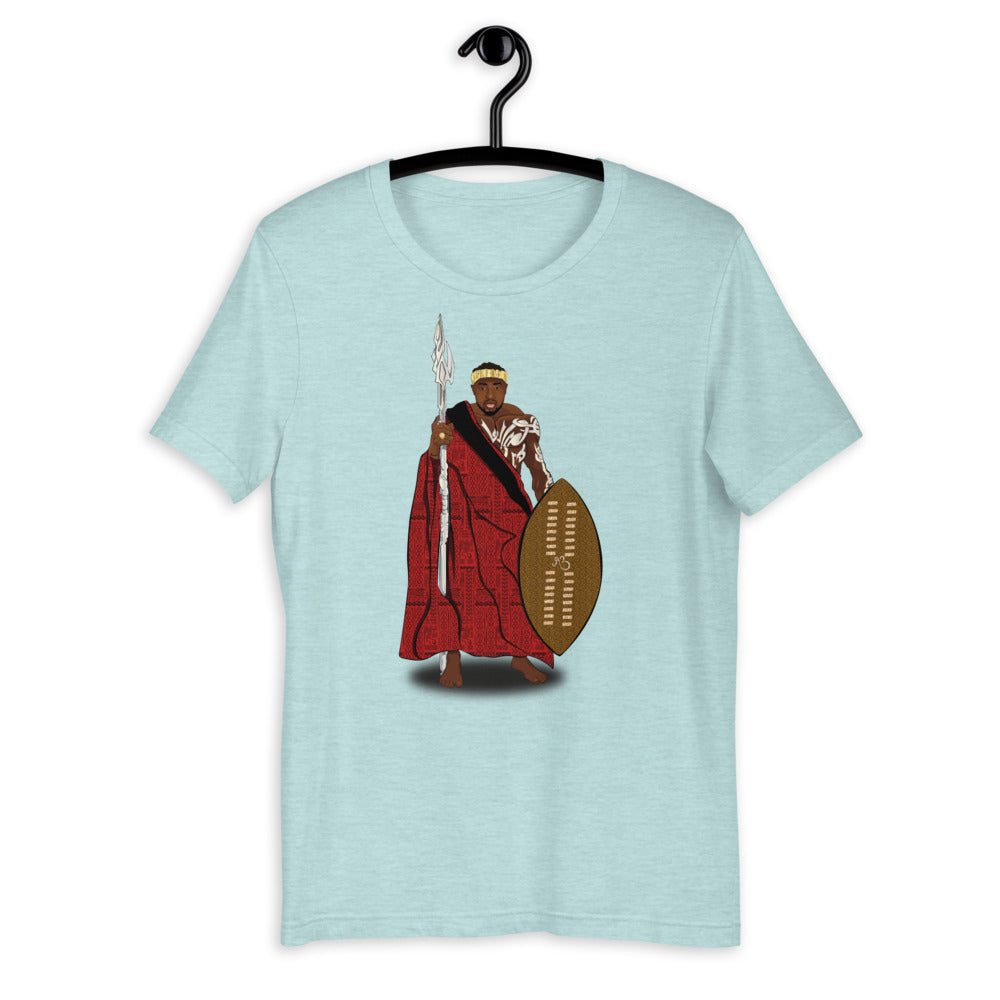 flyersetcinc Warrior African King Short-Sleeve Unisex T-Shirt