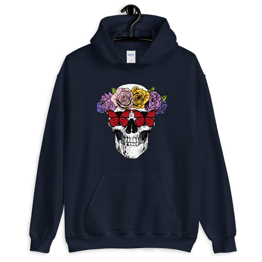 Garden of Skulls Graphic Comfortable Unisex Hoodie