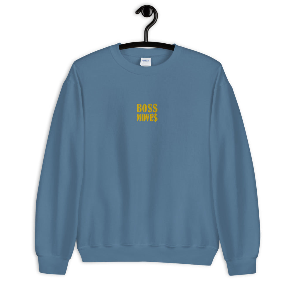 Boss Moves Embroidery Unisex Sweatshirt