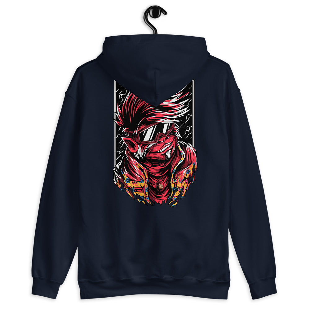 'Cool Under Pressure' Graphic Monkey Comfortable Unisex Hoodie