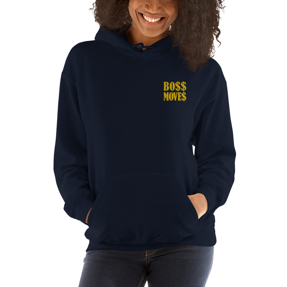 Boss Moves Embroidery Unisex Hoodie