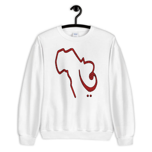 Sounds of Africa Unisex Crew Neck Long Sleeve Pullover Sweatshirt