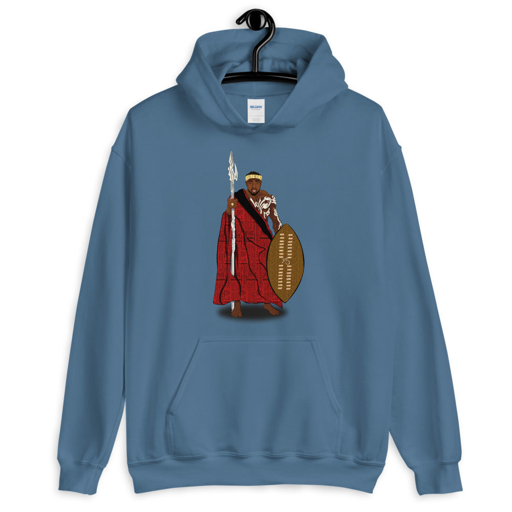 flyersetcinc Warrior African King Comfortable Unisex Hoodie