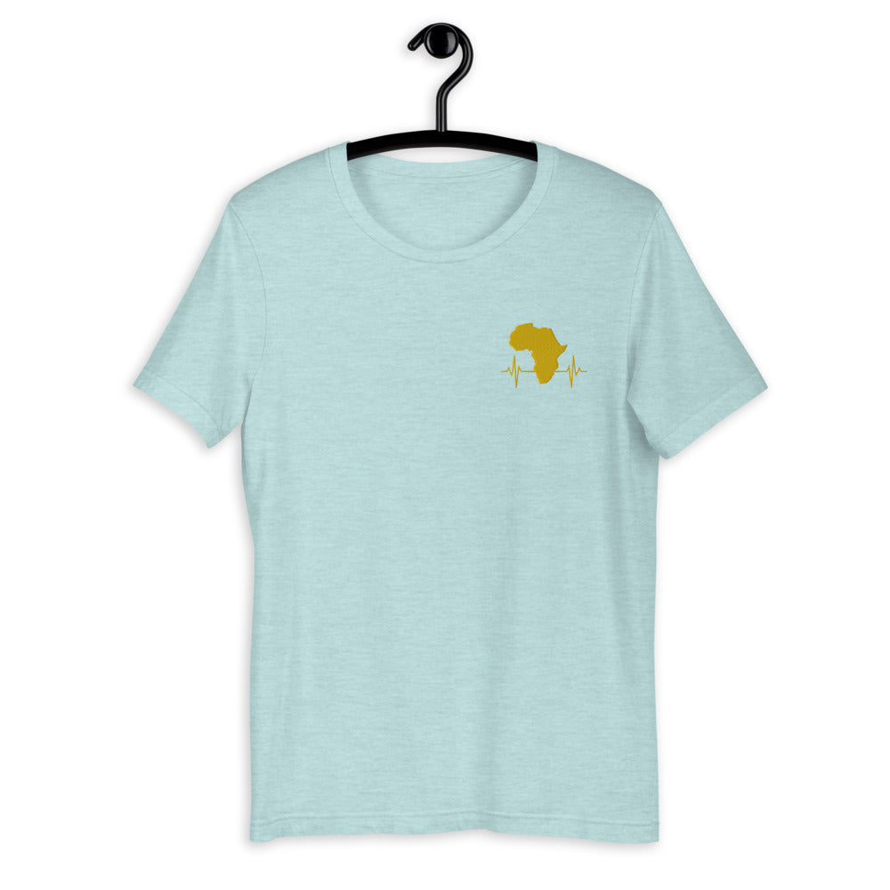 flyersetcinc Heartbeat of Africa Short-Sleeve Unisex T-Shirt