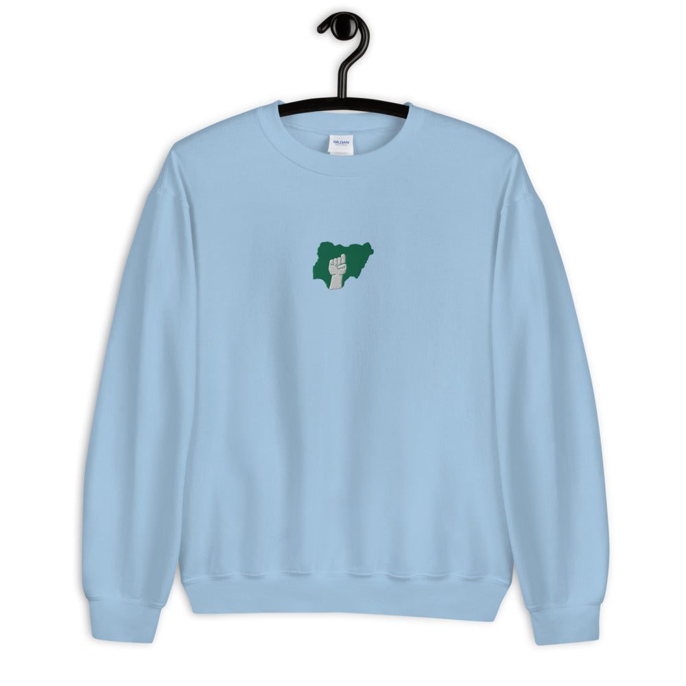 Naija Pride Embroidered Unisex Sweatshirt