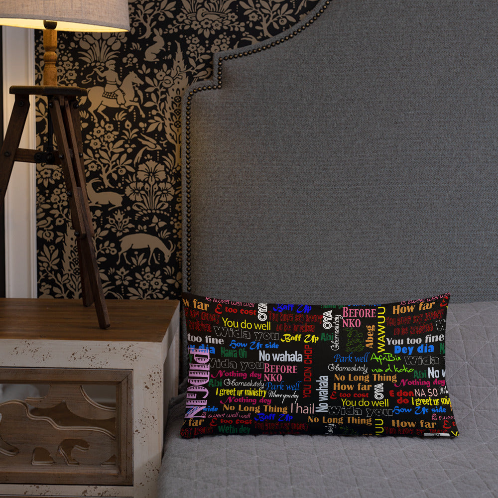 flyersetcinc Pidgin Print Premium Pillows