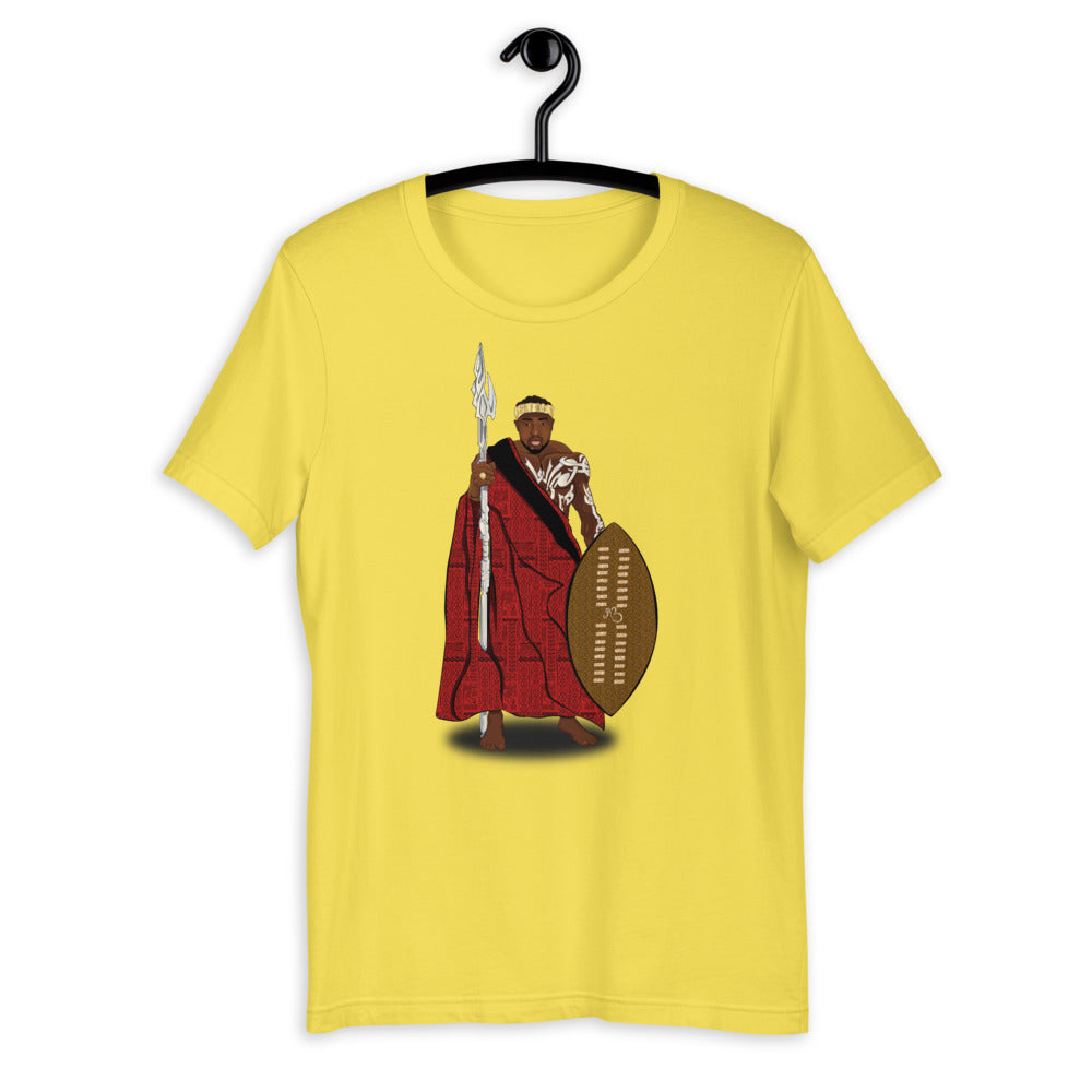 flyersetcinc Warrior African King Short-Sleeve Unisex T-Shirt