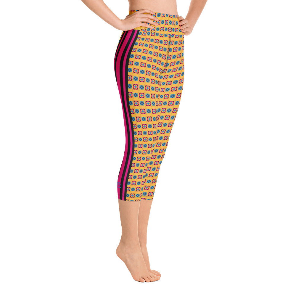 Alternate Print Capri Leggings