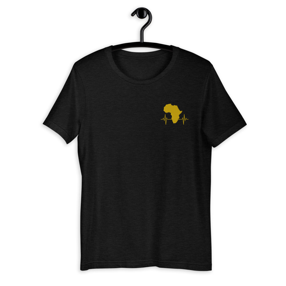 flyersetcinc Heartbeat of Africa Short-Sleeve Unisex T-Shirt