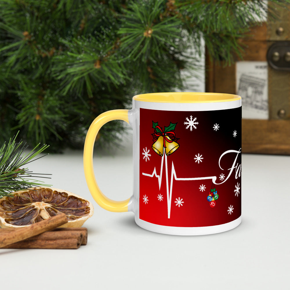 'Family Christmas' Two Toned Mug