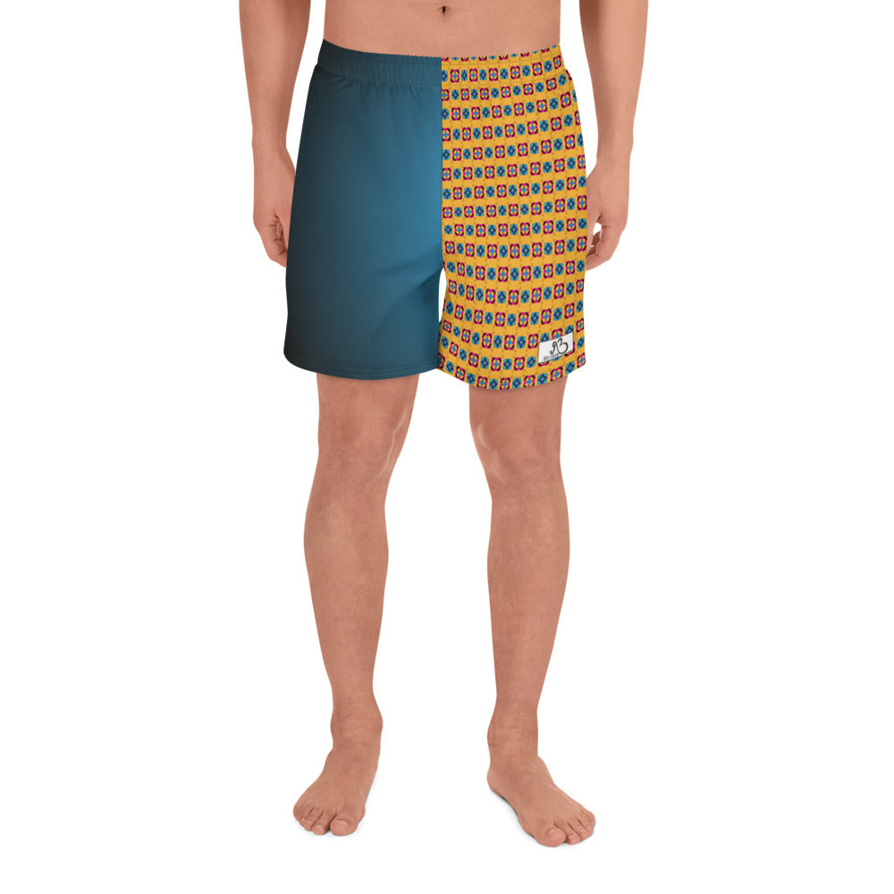 Alternate Print Galaxy Men's Athletic Shorts