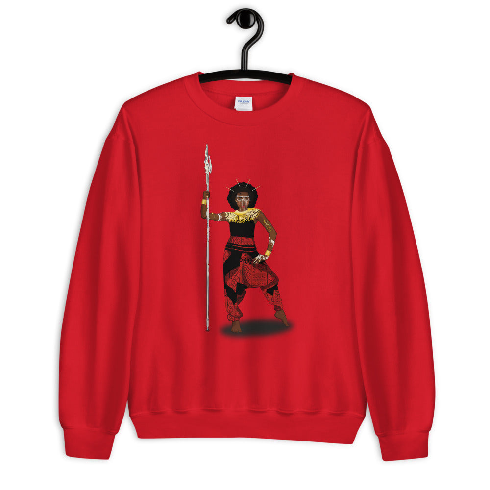 flyersetcinc Warrior African Queen Comfortable Unisex Sweatshirt