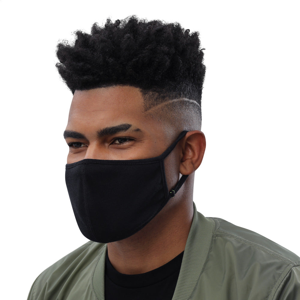 Black Non Medical Face Mask (3-Pack)