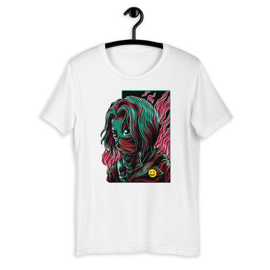 'Normalise This' Mask Graphic Short-Sleeve Unisex T-Shirt