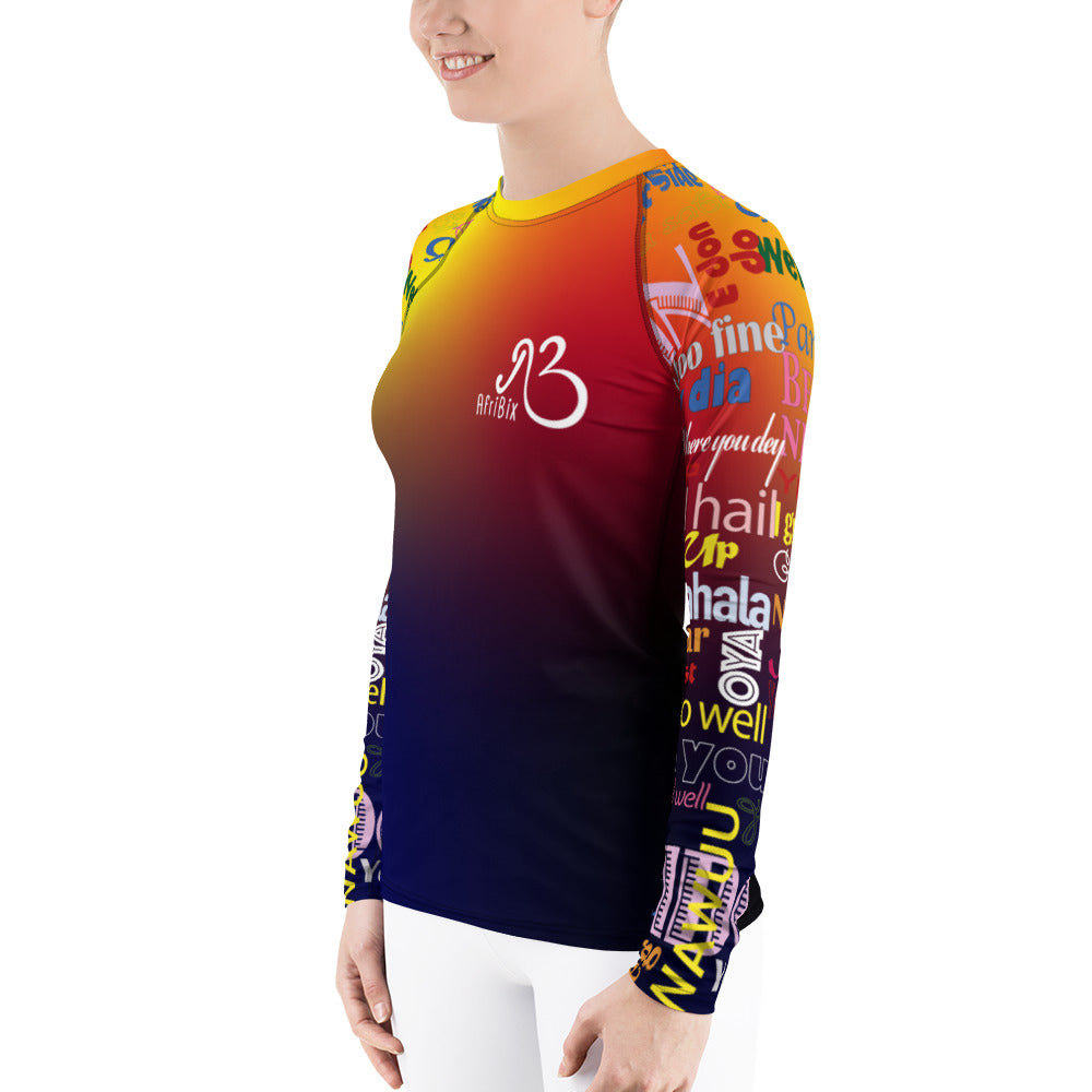 flyersetcinc Pidgin Galaxy Rash Guard